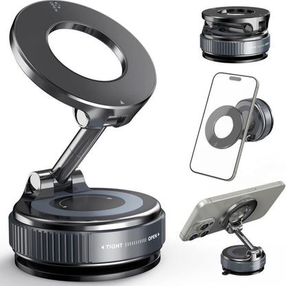 Support Magnétique Rotatif 360° Ultra Stable – Fixation Puissante & Design Premium